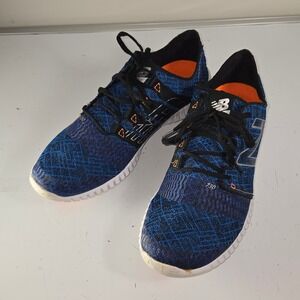 N0380 New Balance 730 Men's Running Shoes Blue Knit Low Top Sneakers‎ Athletic